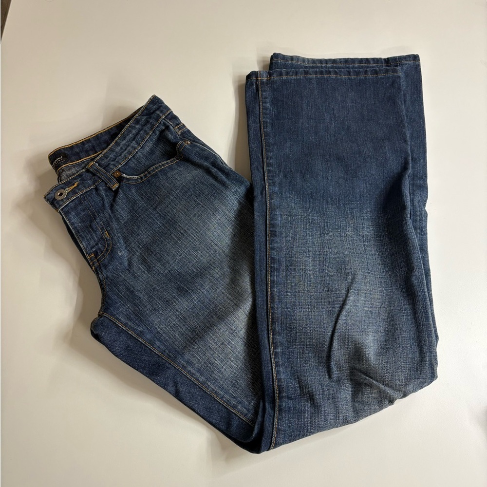 Men’s Polo Ralph Lauren Classic Dark Blue Denim Jeans Bootcut Casual